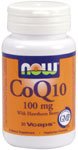 CoQ10 with Hawthorn Berry by NOW Foods - (100mg - 30 Vegetarian Capsules)