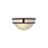 Minka Lavery 839-91, Pacifica Glass Wall Sconce Lighting, 1 Light, 60 Total Watts, Bronze