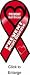 Search : Prevent Heart Disease 2 in 1 Red 8' Ribbon Car Magnet