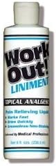 Work Out!® Liniment, 12 Bottle Pack