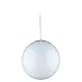 Sea Gull Lighting 6020-15 Single-Light Globe Pendant, White with Opal Glass