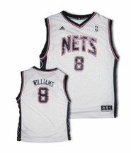 Adidas New Jersey Nets Deron Williams Youth (Sizes 8-20) Revolution 30 Replica Home Jersey Large