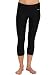 Reebok Women's Easytone Capri, Black, Large