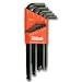 13-Pc Ball Hex-L Key Set SAE Long .050-3/8In