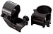 Weaver Hunting Top Mount Rings-detachable Extension 1 Inch High Gloss Black