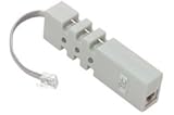 Inline Tester, RJ12(6X6) M-F with Test LED's and Contact Points.
