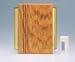 Heath Zenith Traditional Decor Wireless Door Chime, Oak and Satin-Finish Brass #SL-6182-C