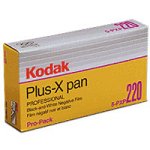KODAK PLUS-X Pan Professional 125 - Black & white print film - 220 (6 cm) - ISO 125 - 5 rolls