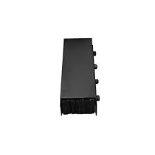 IWI Steel Face Rubber Dock Bumper, Rectangular, Laminated, Vertical Mount, Flat Plate Both Sides, 24" Length, 11" Width, 6" Depth