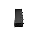 IWI T Series Steel Face Rubber Dock Bumper, Rectangular, Laminated, Vertical Mount, Flat Plate Both Sides