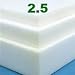 Twin XL 2 Inch Soft Sleeper 2.5 100% Foam Mattress Pad, Bed Topper, Overlay Made From 100% Soft Sleeper Pressure Sensitive Foam