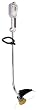 Ryobi 15-Inch 12-Volt Electric String Trimmer with Curved Shaft 105R