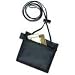Office Products : Baumgartens(R) Neck Pouch Name Badge, Convention Size, 3in. x 4in.