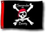 Surrender The Booty 3x5 - Pirate Flags