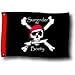 Surrender the Booty Pirate Flag - Classic Skull and Crossbones Design