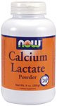 Calcium Lactate by NOW Foods - Minerals (1.1g - 9 oz. Powder)