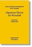 Produkt-Bild: Allgemeine Theorie der Wirtschaft: Band 1: Schul&ouml;konomik