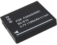 Panasonic S008 / DMW-BCE10E Battery 3.7V 850mAh by Pexell