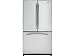 GE Profile PFSF5NJW Energy Star 25.1 Cu. Ft. French Door Bottom-zer Refrigerator with External : Stainless Steel