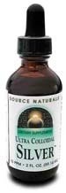 Source Naturals Ultra Colloidal Silver Liquid, 10 ppm, 4 Ounce