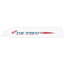 Milwaukee 48-00-5788 9-Inch, 18 Teeth per Inch, Super Sawzall Blades, 5-Pack by Milwaukee