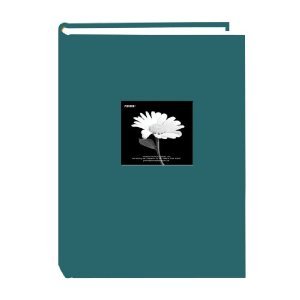 Pioneer 300 Pocket Fabric Frame Cover Photo Album, Majestic Teal