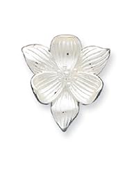 Sterling Silver Flower Pendant