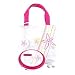 [PINK and WHITE FLOWER WHIMSY PORTABLE CD... photo]