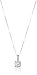 14k White Gold and Diamond Pendant Necklace (1/4 cttw, H-I Color, I1-I2 Clarity),18.5