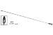 Spear Style Tip Polished Antenna Image