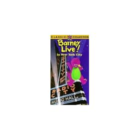 Barney Live! In New York City [VHS]