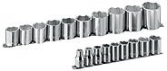 Armstrong 15-550 19pc 1/2 Drive 6pt Fractional Socket Set