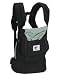 ERGO Baby Carrier - Black w/ Green