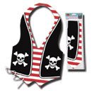 Plastic Pirate Vest, Pirate Hats, Bandanas