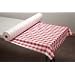 Hoffmaster 260041 Tissue/Poly Tablecover Roll, 3 Ply, 200' Length x 40" Width, Red Gingham