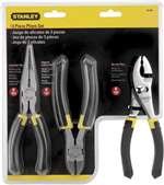 Stanley 84-056 3-Piece Bi-Material Pliers Set