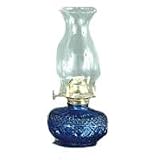 21ST CENTURY -L399BL OIL LAMP BLUE 131/2