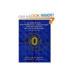 Elementary Differential Equations and Boundary Value Problems, 6th Edition