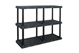 Structural Plastic Shelving 66x24x51