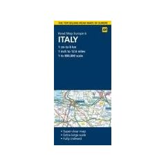 6. Italy (AA Road Map Europe Series)
