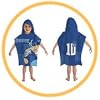 Lazytown Sportacus Blue Hooded Poncho Bath Beach Towel Official