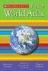 Scholastic Pocket World Atlas