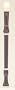 Solo Alto Recorder - Grenadilla