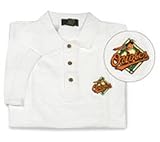 Baltimore Orioles 3 Button Short Sleeve Polo Shirt