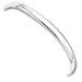 Sterling Silver 4mm Solid Polished Plain Slip-On Bangle Bracelet