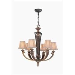 Lite Source C7659 Pickney 6 Lites Chandelier by Lite Source