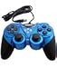 USB 2.0 PC Dual Double Shock Controller(Black & Blue) for Dell laptop