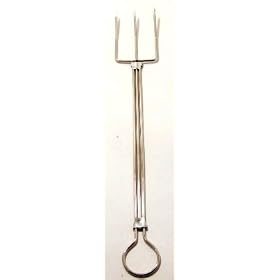 Toasting fork s/s extendable up to 54cm guaranteed quality