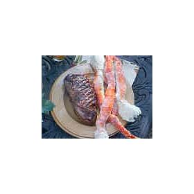 Alaskan King Crablegs & Organic Steak Package