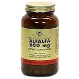 Solgar - Alfalfa, 600 mg, 250 tablets